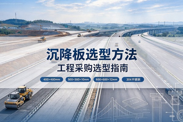 藁城沉降板选择方法
