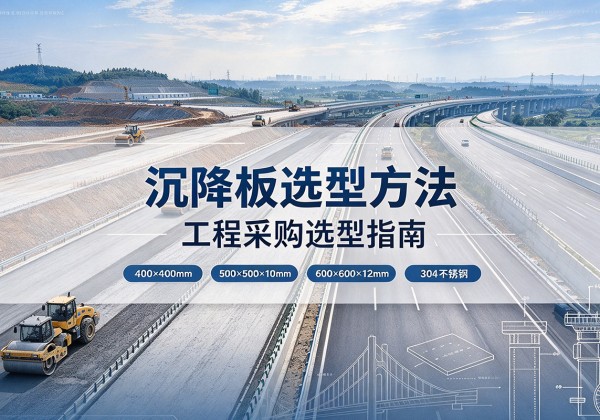 藁城沉降板选择方法