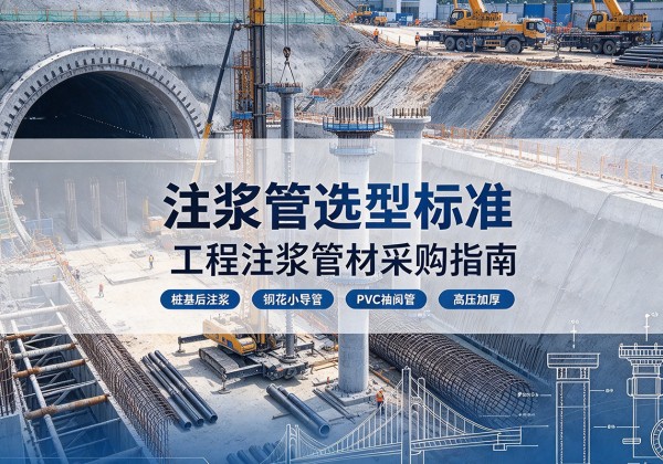 藁城注浆管选型标准